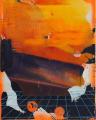 Rayk Goetze: Himmel mediterran, 2020, oil and acrylic on canvas, 100 x 80 cm

